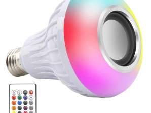 ZD7G BAREVNÁ LED ŽÁROVKA RGB BT REPRODUKTOR
