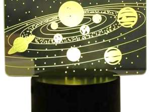 ZD98B NIGHT LIGHT 3D SOLAR SYSTEM