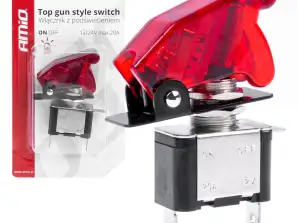 Bryter topp gun belyst amio 03095