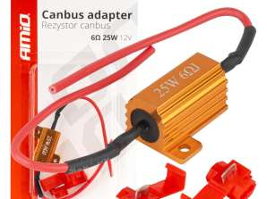 Canbus motstandsmotstand for 6 LED-pærer? 25W Amio 04092