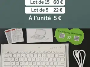 Liquidations ! Claviers Bluetooth