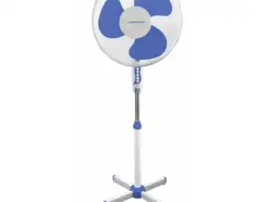 EHF001WB Esperanza álló ventilátor 16'' hurrikán fehér-kék