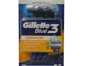 Gillette Blue 3 navalha 3 u. Minibox Conforto.