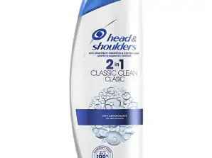 VADĪTĀJS & PLECI 400ML APPLE FRESH, CLASSIC CLEAN, MENTOLS, SAUSA GALVAS ĀDA, NOMIERINOŠA KOPŠANA