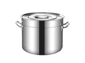 Rosberg R51211C60S, Soup barrel with cover, 60 сm*34 cm, 94 L, Stainless steel