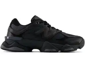 Buty męskie New Balance 9060 kolor: Triple Black Leather- U9060NRI
