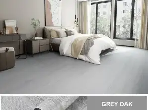 LamiLux™ laminaadi imitatsiooniga SXP põrandakleebised *hall tamm* - 10m x 60 cm ~ lamilux | Püsivad isekleepuvad põrandakatted | Põrandakatted