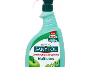 Sanytol Mehrzweckreiniger 750 ml Apfel | Desinfektion ohne Bleiche | Großhändler
