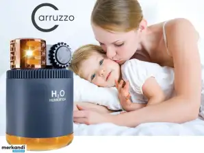 LÉGNEDVESÍTŐ LED ÖNGYÚJTÓ 260ML USB-C SILENT 2000mAh CARRUZZO
