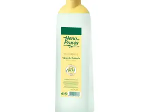 Heno de Pravia Eau de Cologne 650 ml + 130 ml | Fresh & Classic Scent | Wholesaler