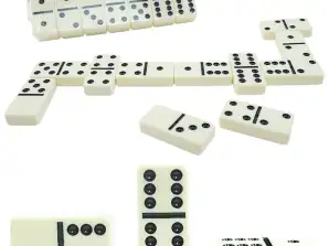 Classic Domino Game Traditional Sixes Case 28 Jewels