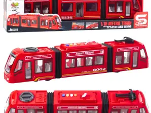 City Metro Portas Abertas Luzes Vermelhos Sons 1:16
