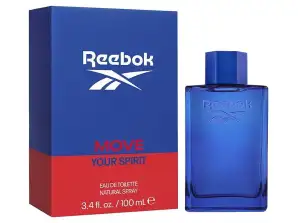 Reebok Move Eau de Toilette 100 ml Men | Masculine Energy | Wholesaler + Free Tester