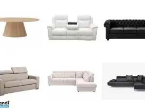 Lot de 17 unités de Mobilier   Retours clients fonctionnels
