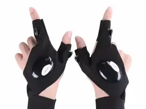 DA391 Handschuhe led mit Taschenlampe 2 Stück