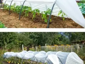 Agrofibre greenhouse 4 m. Agrofibre plant greenhouse