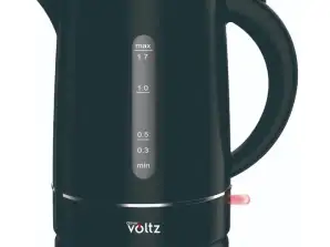 Oliver Voltz Daisy OV51230W, Electric kettle, 2200W, Capacity: 1,7 l, Black