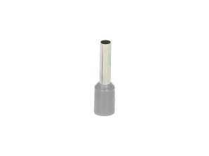 Manchon isolé. Section transversale maximale 2,5 mm°. Longueur du manchon en cuivre 10mm. Blister 25 pièces
