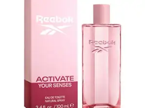 Reebok Activate Your Senses Eau de Toilette 100 ml Damen | Sensorische Stimulation | Großhändler + Kostenloser Tester