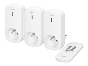 Set de prises sans fil contrôlées par télécommande 3 1