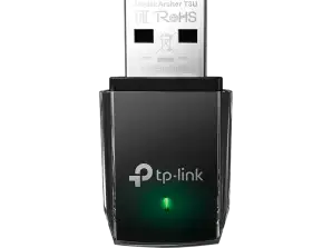 TP LINK AC3.0 AC1300 Archer T3U network card. Wireless. two-lane. 400/867Mbps. 802.11ac/n. mini