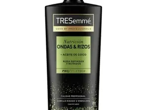 TRESemmé Curls Подхранващ шампоан 685 мл | Дефиниция и мекота за къдрава коса | Едро