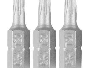 TOP 56T522 Torx Bits T20 x 25 мм. 3 шт.