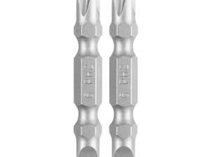 Двосторонні біти PH2 x SL6 50 мм. 2 шт.