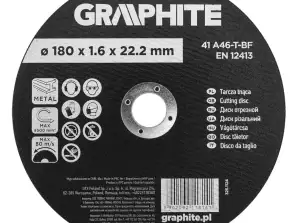 Disco de corte. corindo para metal 180 x 1,6 x 22,2 mm. 41 A46 T BF