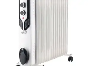 AD 7819 Õliga täidetud radiaator 15 ribi