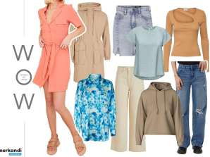 BESTSELLER MIX todas las temporadas: VILA, VERO MODA, ONLY y otras marcas. Un gran porcentaje de vestidos en el interior se mezclan