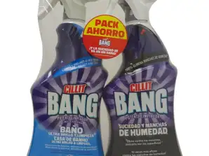 Cillit Bang Bad 2X750 ml. Schmutz und Flecken, Feuchtigkeit + Glanz und Reinigung.