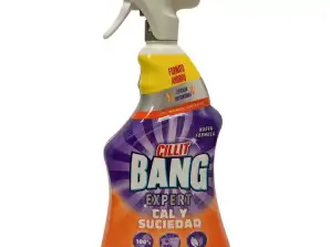 Cillit Bang spray 1000 ml. Kalkaanslag en vuil.