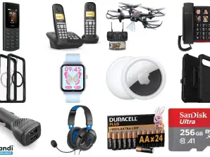 Lot de 250 unités d'appareils électronique et high tech   Retour cl...
