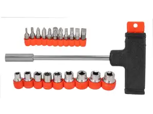 10006 T-Handle Screwdriver - 21 Piece Set