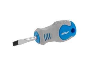 Flat screwdriver 6.5x38mm. crv. soft touch