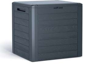 Puutarhalaatikko Woodebox 140L antrasiitti