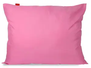Pude mikrofiber rosa 80x80cm silikon