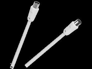 Cable TV VIDEO white 15m LEC KPO2735F 15