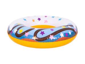 LEC 37601 2 Anillo de piscina donut SUNCLUB azul