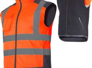 Double-sided high-visibility vest. pomar.. 