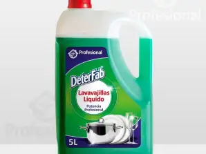 Dishwashing Gel | Deterfab Brand | Liquid dishwasher 5 L
