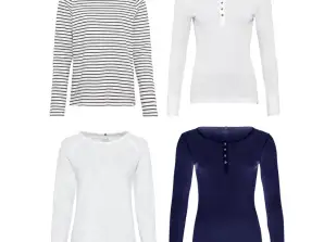 Camel Damen T Shirts Mit Langen Ärmeln