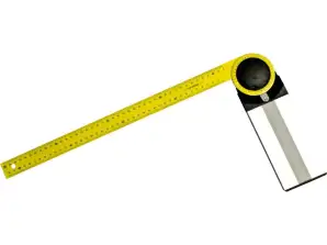 Adjustable protractor with l pitch 750 aluminium-metal