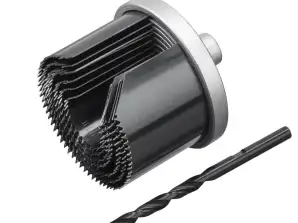 PRO STA81005 Otwornica hcs do drewna   komplet fi=25/32/38/45/50/56/62 mm