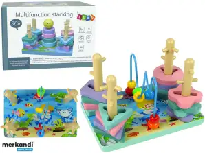 Trieur de blocs de construction en bois Sea World Perles éducatives