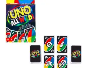 KER HHL33 Game Uno All Wild Wild Cards
