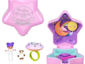 Polly pocket figurines set with a ring. asterisk