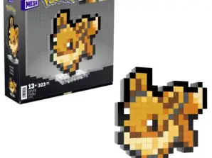 Klocki mega pokemon pixel eevee