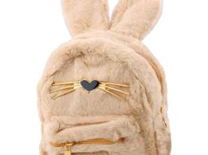 Sac à dos enfant beige 20x22x7cm